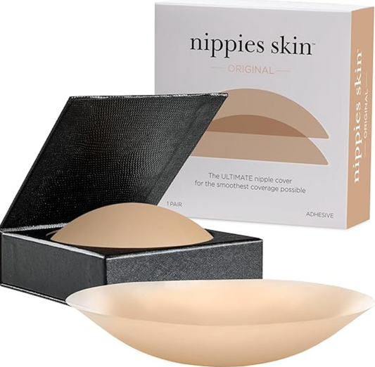 Nippies Adhesive Silicone Nipple Covers - Creme
