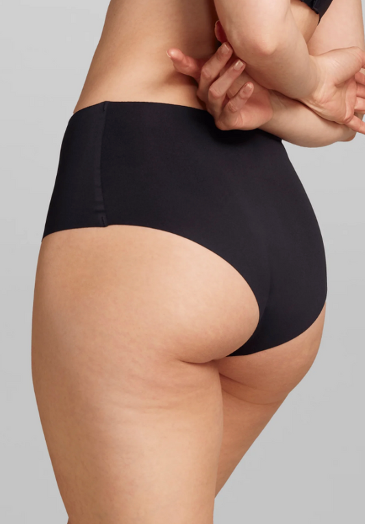 No-Show High Waist Brief SINS252 - Black