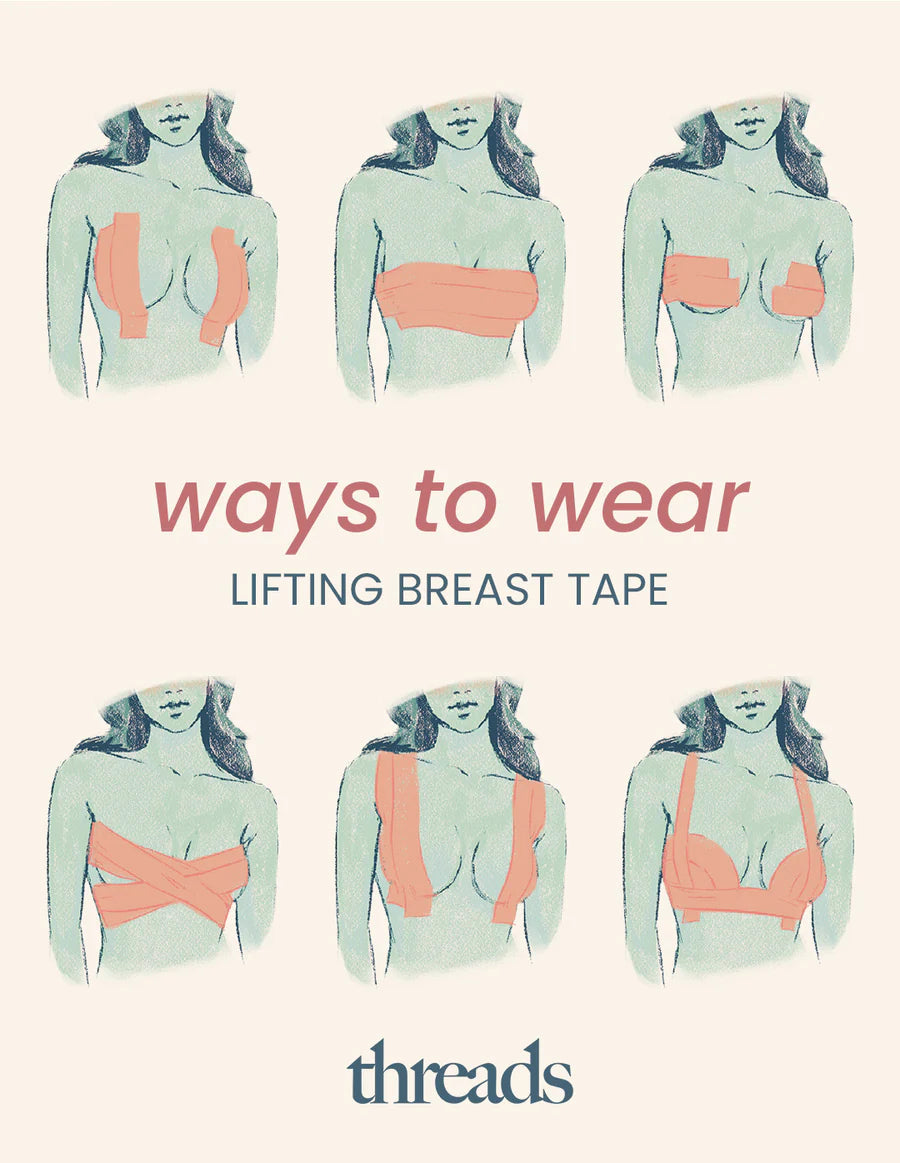 Threads Lifting Breast Tape N1/N2 - Chai Latte