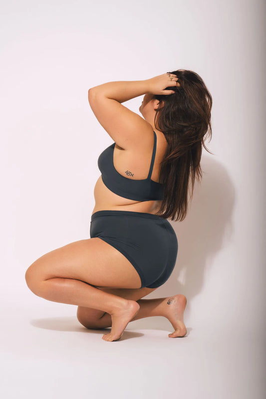 Brief (SC) Panty - Charcoal