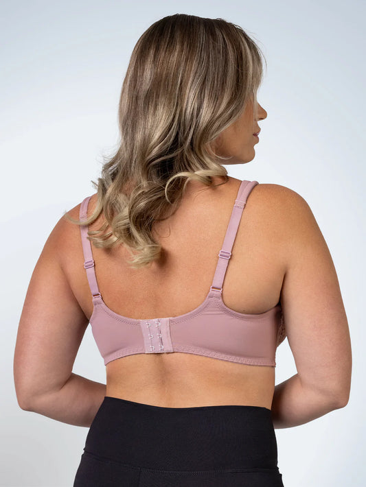 Ava (X) Scalloped Lace Underwire Bra 5044 - Mauve