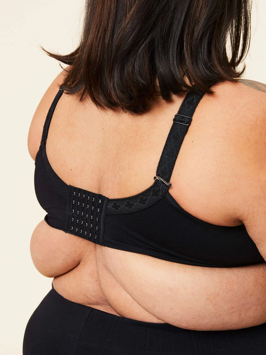 Basic Wireless Full Cup T-shirt Bralette 28-8005-06 - Black