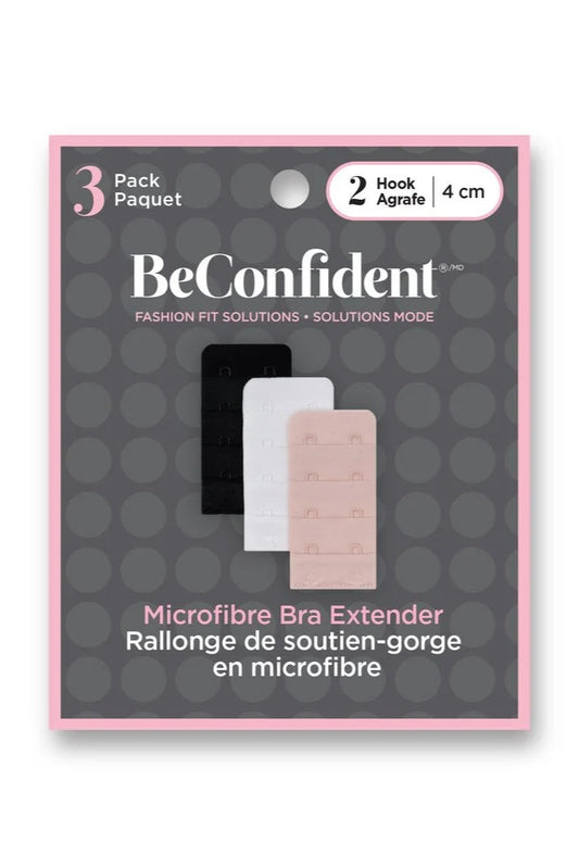 Soft Back Bra Extenders (3 pack) BC30025 - Various sizes - Beige/Black/White