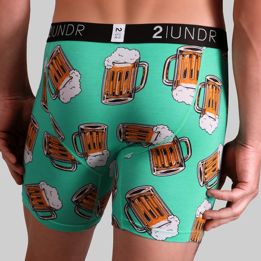 2UNDR 6" Swing Shift Boxer Brief - Beer Break