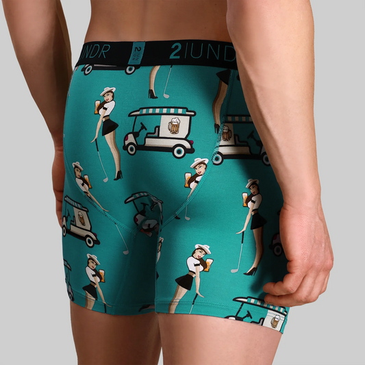2UNDR (SC) 6" Swing Shift Boxer Brief - Cart Girl