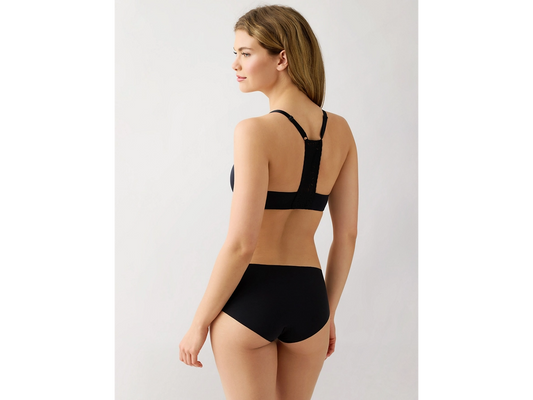 Future Foundation Front Close Racerback Bra 953353 - Night Black