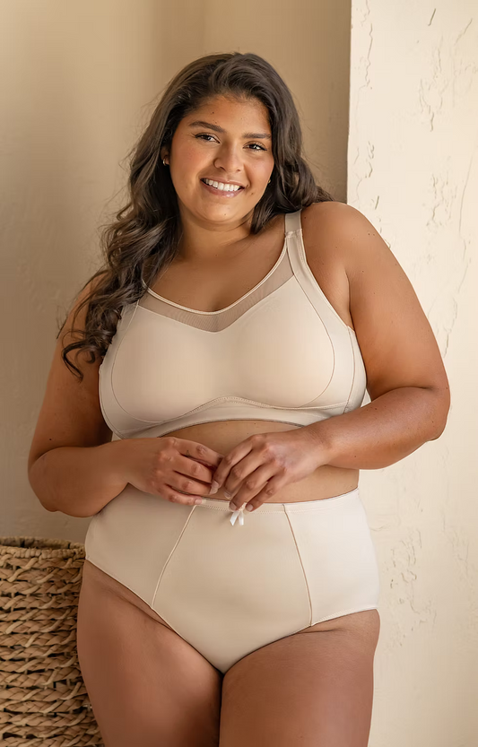 Sonya Wireless T-shirt Bra 6500 - Soft Beige