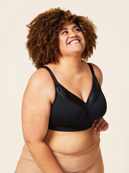Posh Wireless T-shirt Bra - Black