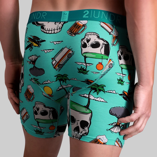 2UNDR 6" Swing Shift Boxer Brief - Resort