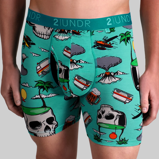 2UNDR 6" Swing Shift Boxer Brief - Resort