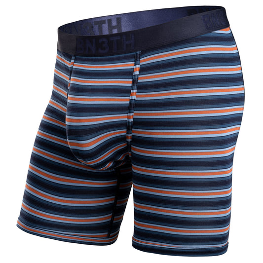 BN3TH 6.5" Classic Boxer Brief - Track Stripe - Dark Navy