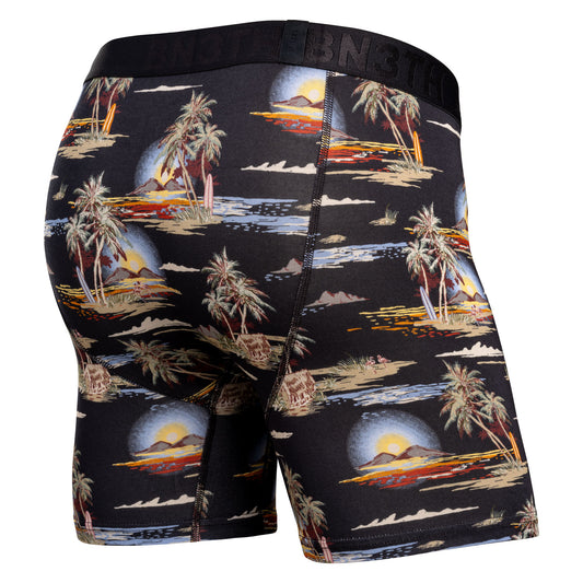 BN3TH 6.5" Classic Icon Boxer Brief A056 - Tropical Landscape - Black
