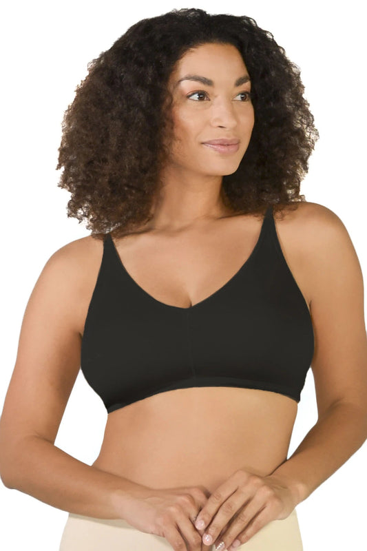Wireless Butterknit T-shirt Bra 1697 - Black