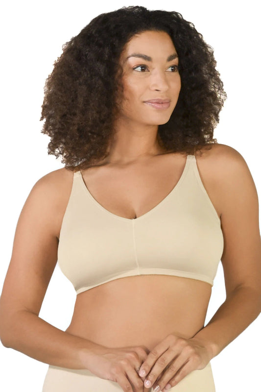 Wireless Butterknit T-shirt Bra 1697 - Light Beige