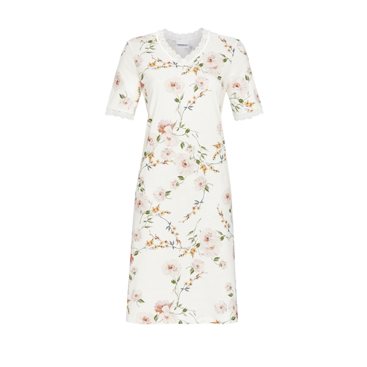Nightgown with Floral Design 2211036 - Champagne