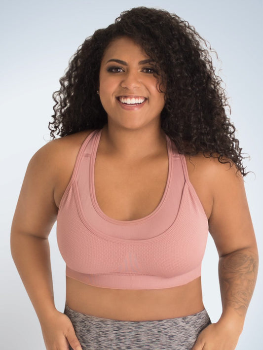 5062 Simone - Seamless Wireless Medium Impact Sport - Whisky Rose