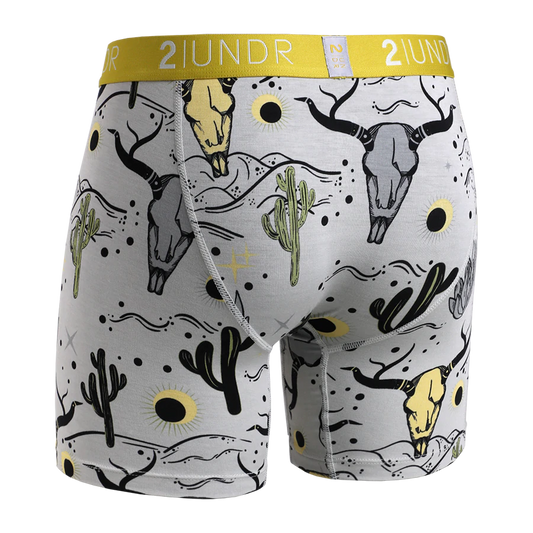 2UNDR 6" Swing Shift Boxer Brief - Durango