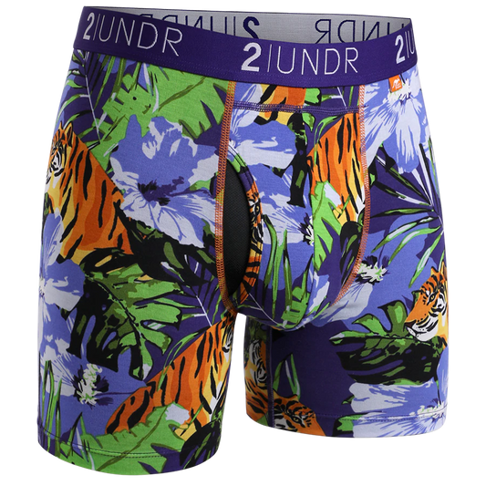 2UNDR 6" Swing Shift Boxer Brief - Tigres