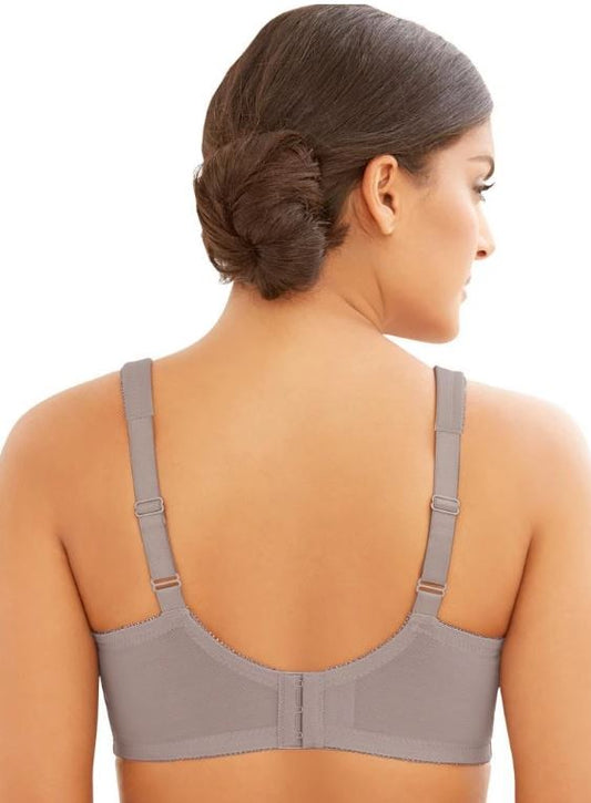 Comfort Lift Rose Lace Wireless Support Bra 1104 - Taupe