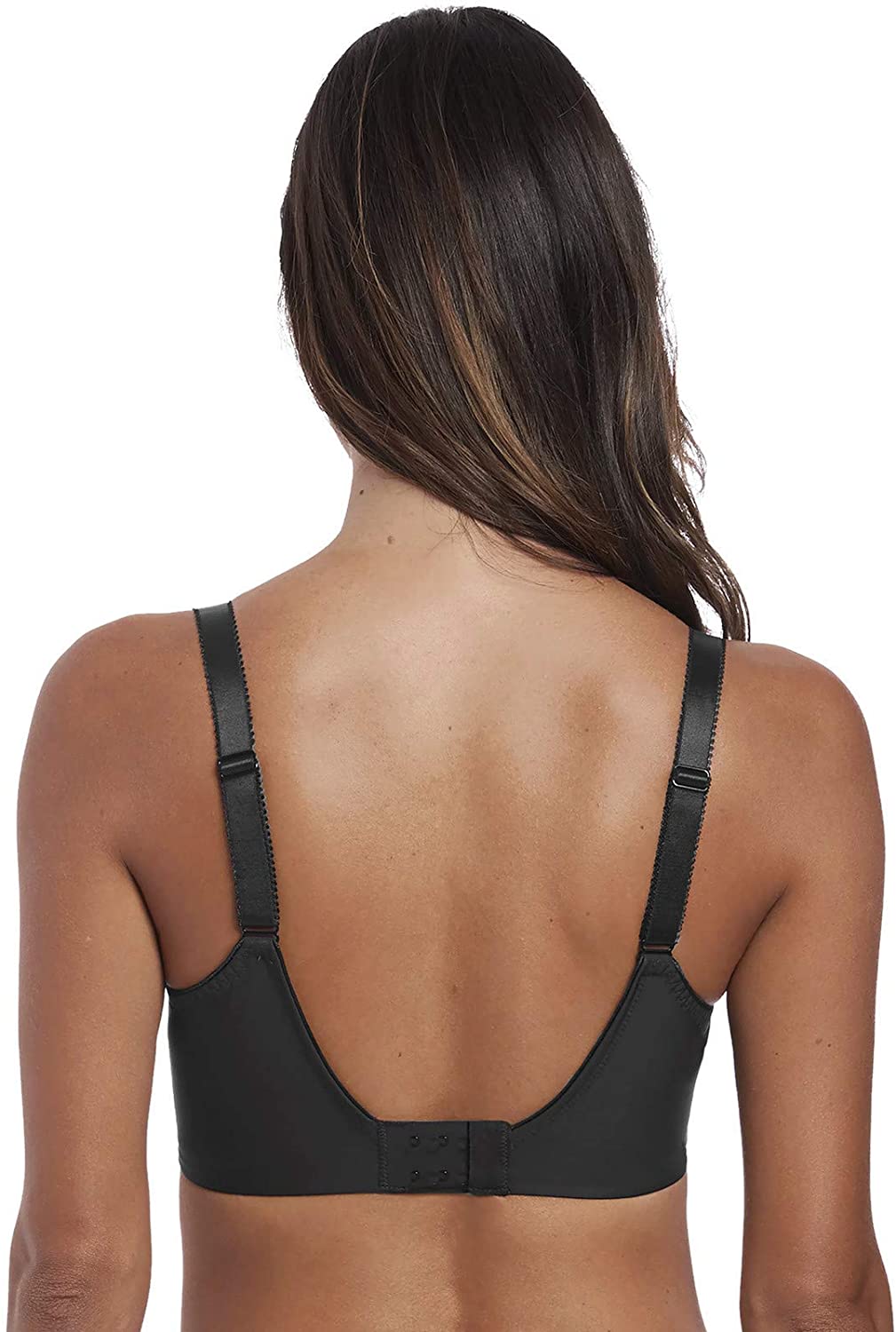 Illusion Side Support Bra FL2982 BLK - Black