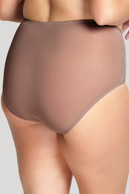 Chi Chi (X) High Waist Brief 7692 - Cappuccino