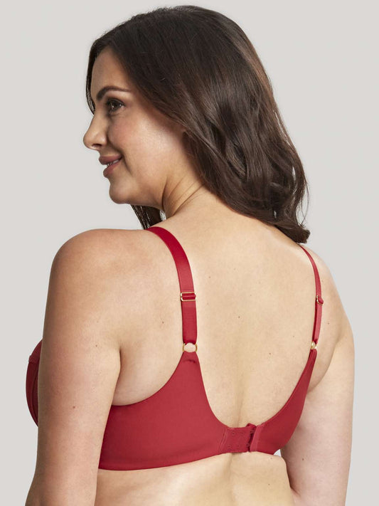 Dionne (SC) Strappy Full Cup Bra 9695 - Fiery Red