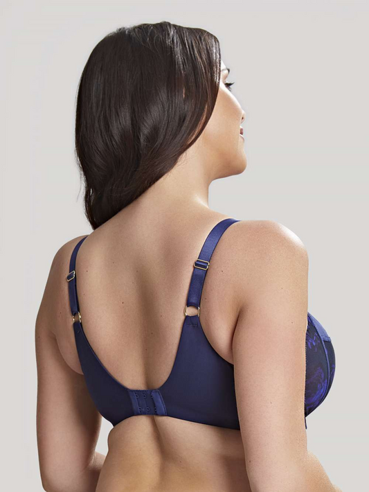 Dionne (SC) Strappy Full Cup Bra 9695 - Exotic Bloom