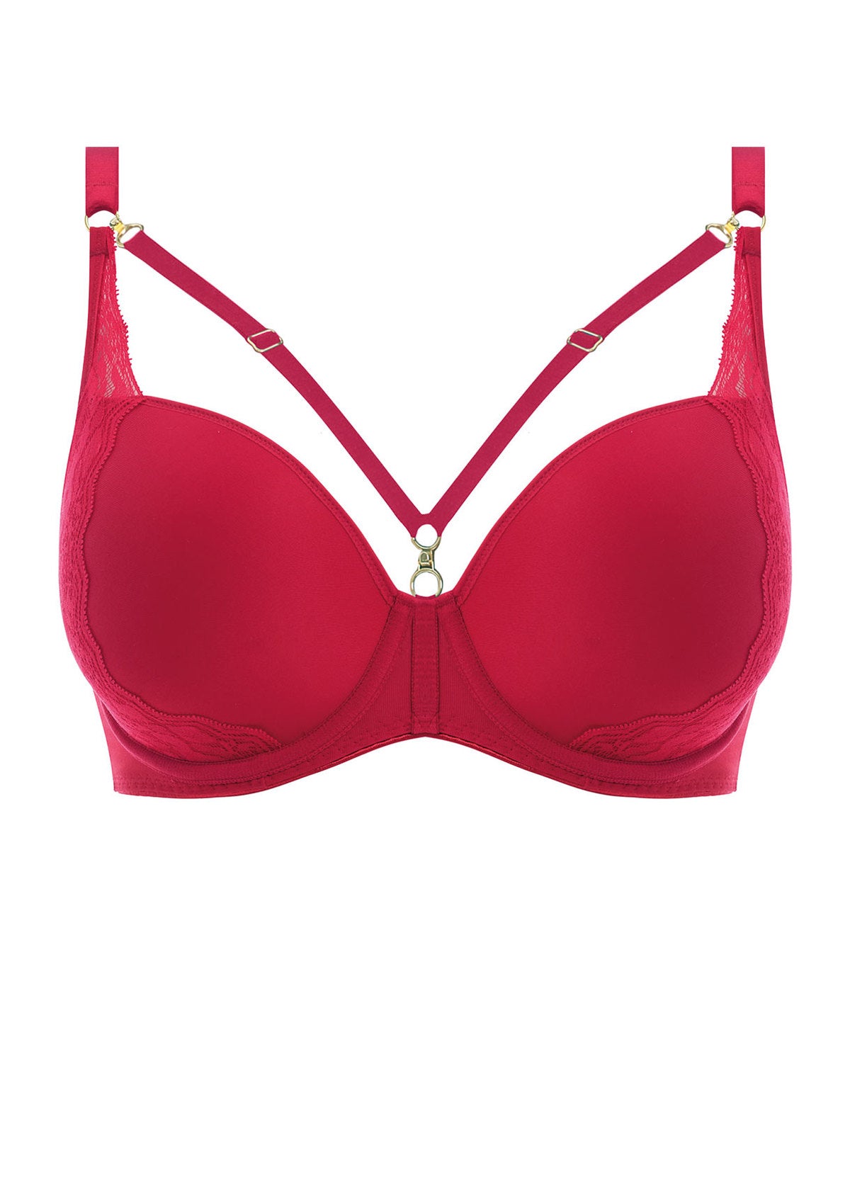 Temptress Plunge T-Shirt Bra AA400131 - Cherry