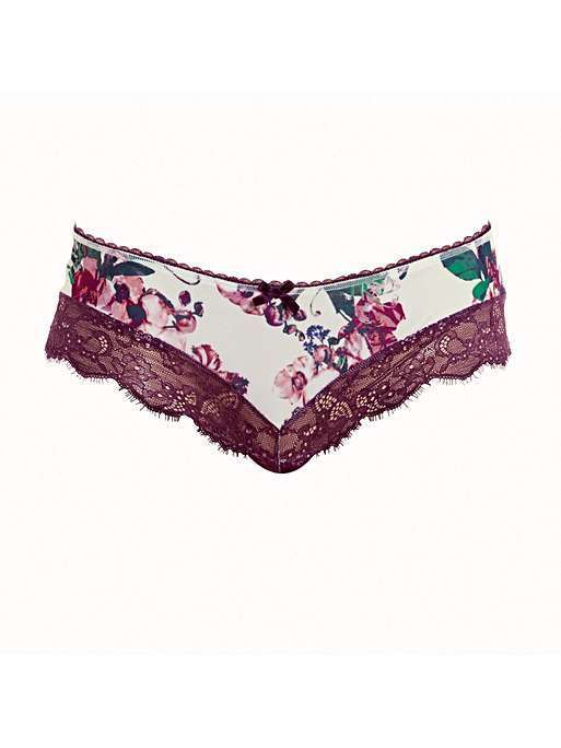 Florence Nursing Cream/Aubergine Panty