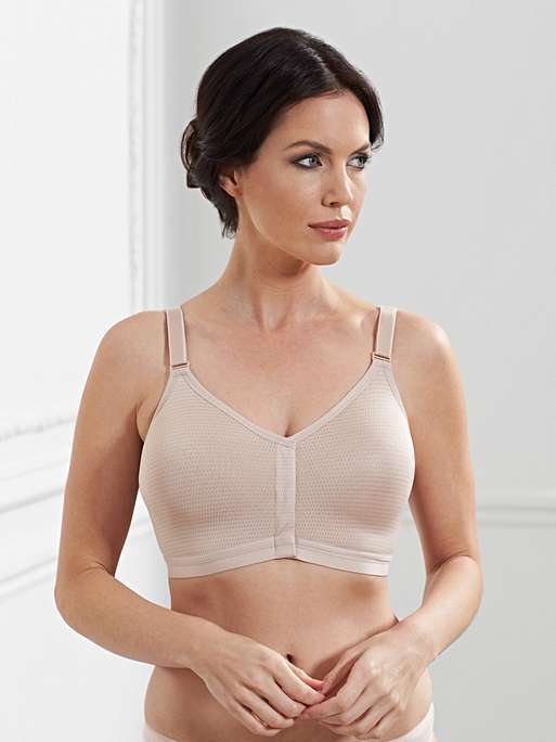 Mastectomy Bra Lace Soft Cup Size 40B Grey at  Women's Clothing store
