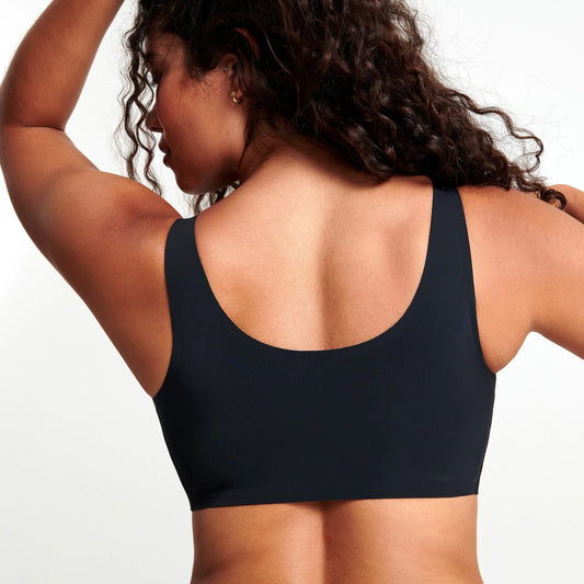 Bobbie Wireless Scoop T-shirt Bra - Black