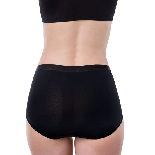 4026 Essentials Cotton Full Classic Cut Brief EL4026 552 - Black