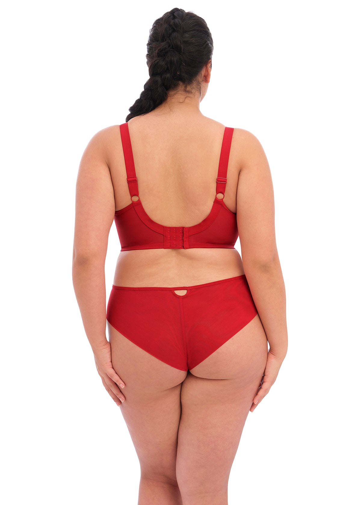 Priya Underwire Plunge Bra EL4550 - Haute Red