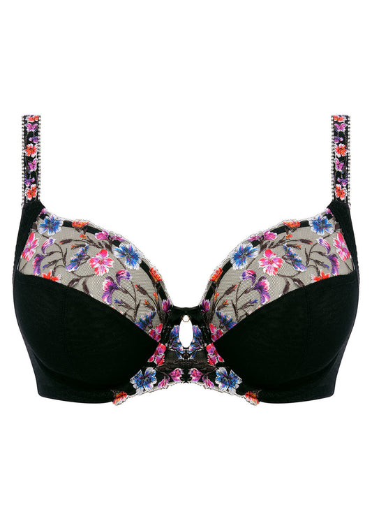 Aurelia Side Support Bra FL1010001 - Black
