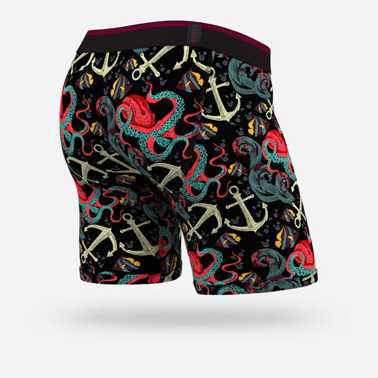 BN3TH 6.5" Classic Boxer Brief - Under the Sea - Black
