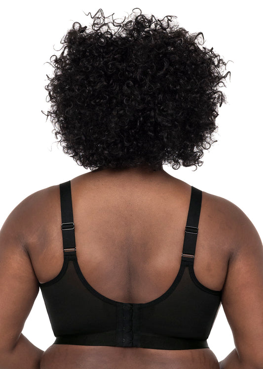 Soft Cup Wireless Sport Bra GD6912 BSN - Black Snake