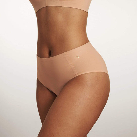 High Waisted Retro Bikini - Himalayan Salt