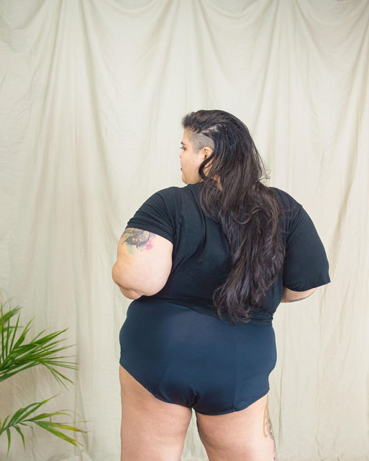 The Remi (D+) - Ultra-Heavy Flow (100ml) - Leakproof Period Brief - Black