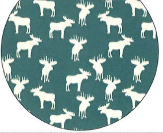 M321 Mens 100% Cotton Flannel P.J. Pant - Green Moose