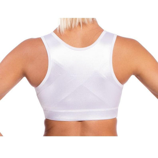 High Impact Wireless Front Closing Sport Bra NL100 - White