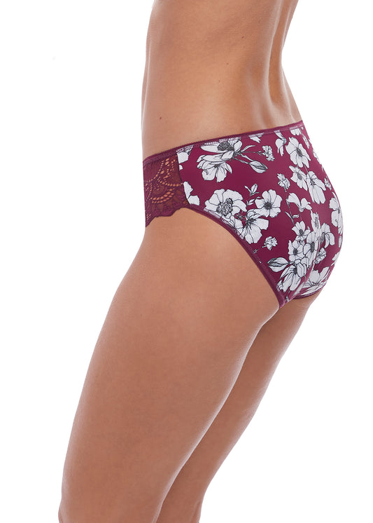 Olivia Brief - Black Cherry