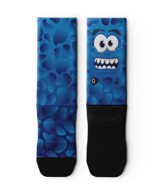 Unisex Performance Crew Socks - Optimistic Olly