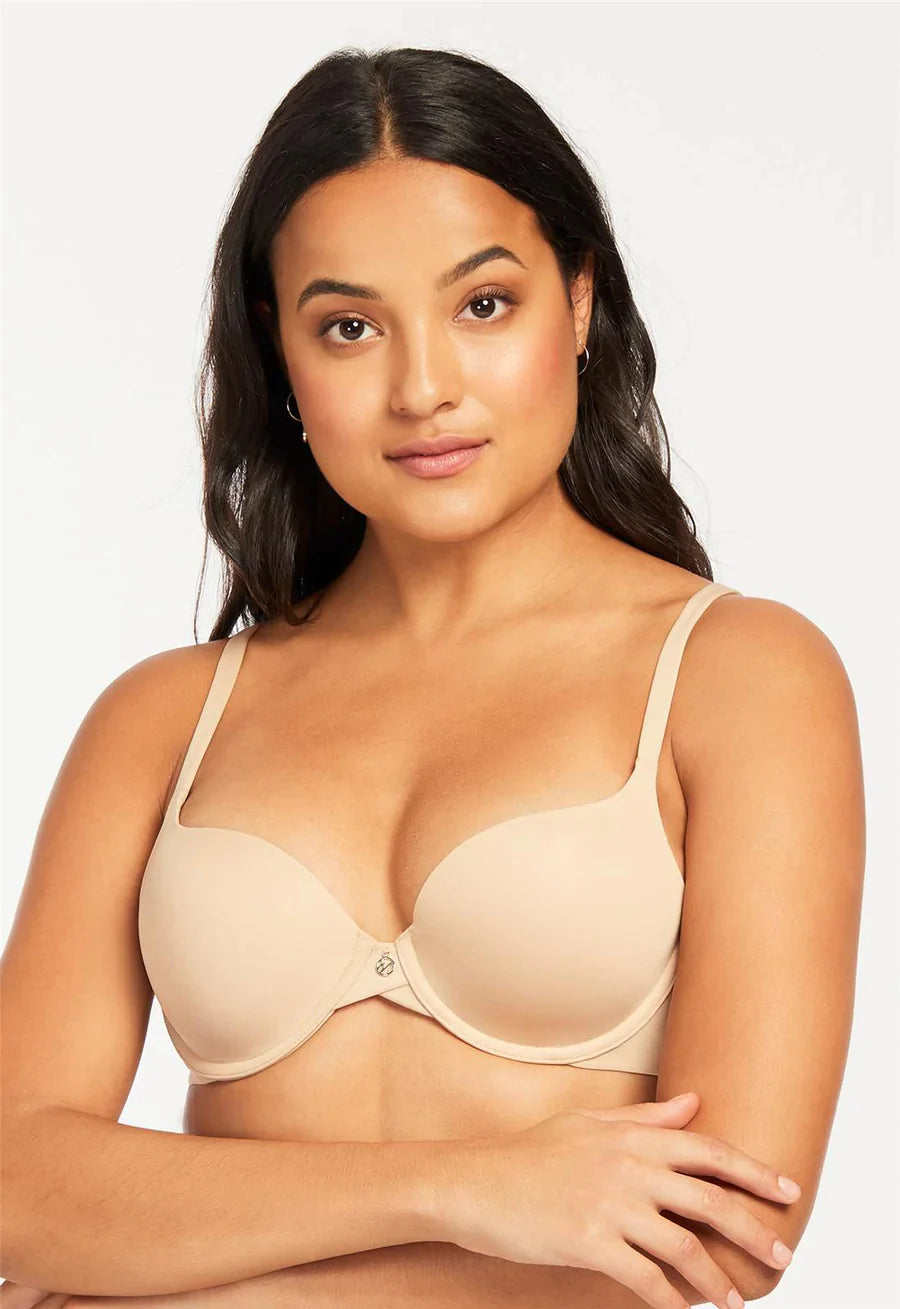 Front Open Bra with Moulded Cups for Natural Shaping Regular Bra, 1 Piece