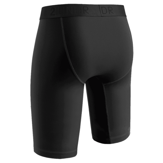 2UNDR 6" Power Shift Boxer Brief - Black