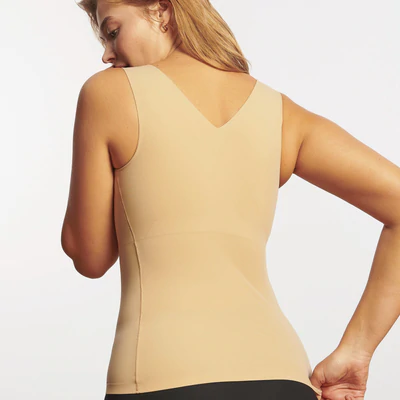 Defy Wireless Smoothing Bra Tank - Sand