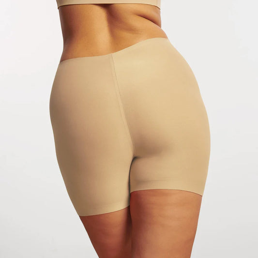 Longline Slip Shorts - Sand