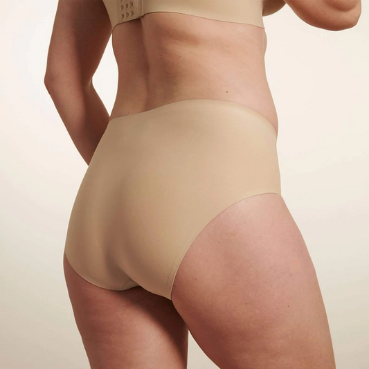 High Waisted Retro Bikini - Sand