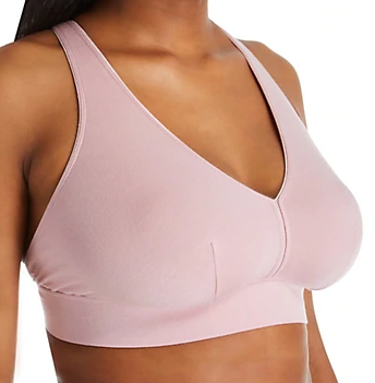 5070 Greta Wireless Crossback Bralette - Pale Violet