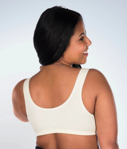 110 Meryl - Front Close Leisure Bra - Ecru