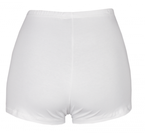 4070 Essentials Cotton Boyshort EL4070 010 - White